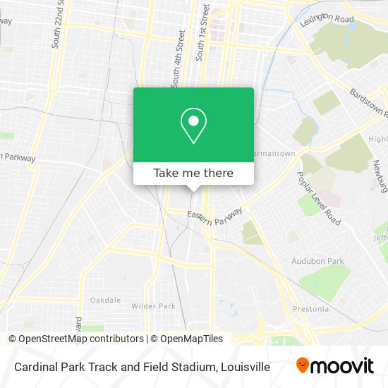 Mapa de Cardinal Park Track and Field Stadium