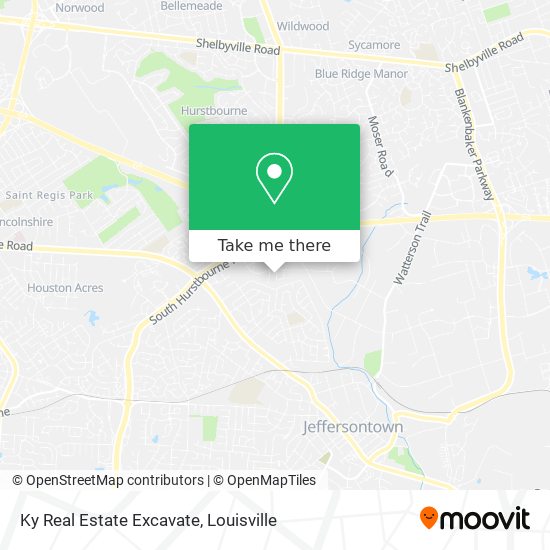 Ky Real Estate Excavate map