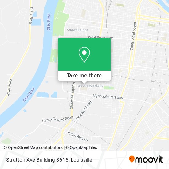 Stratton Ave Building 3616 map