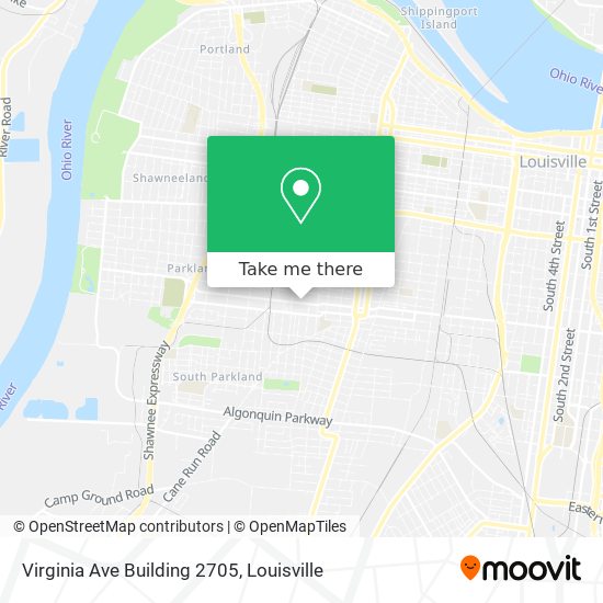 Mapa de Virginia Ave Building 2705