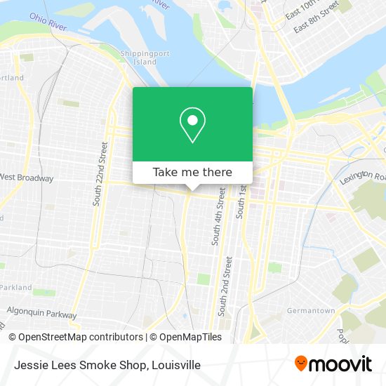 Jessie Lees Smoke Shop map