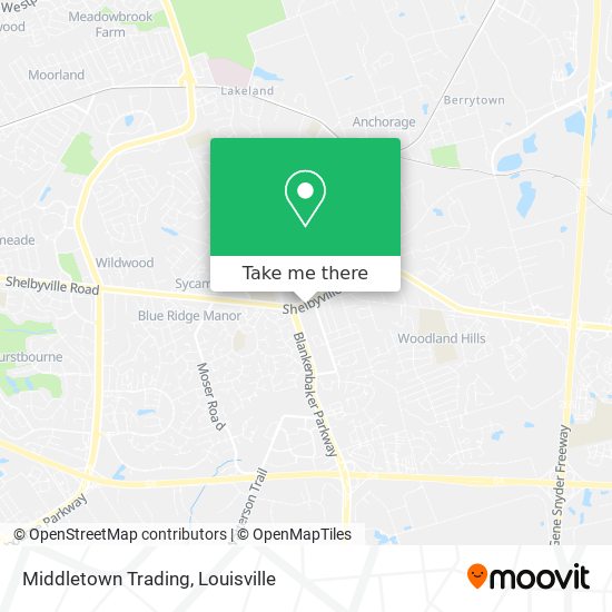 Mapa de Middletown Trading