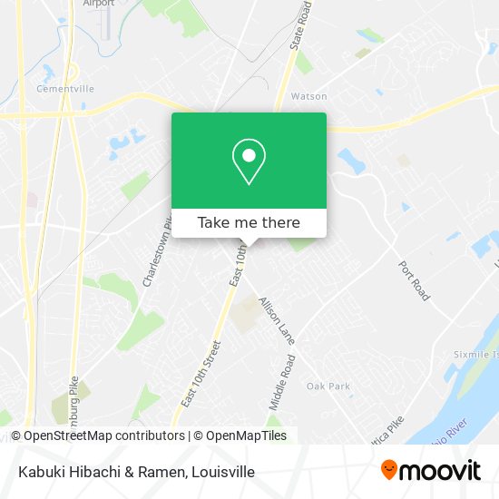 Kabuki Hibachi & Ramen map
