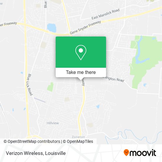 Verizon Wireless map