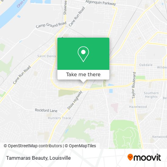 Tammaras Beauty map