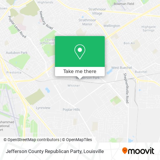 Jefferson County Republican Party map