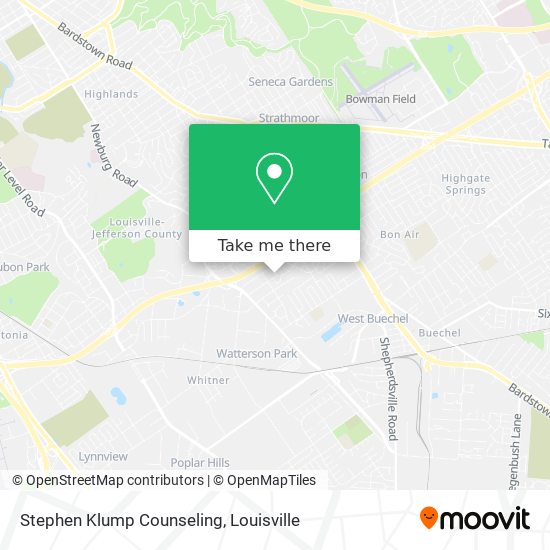 Stephen Klump Counseling map