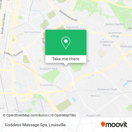 Goddess Massage Spa map