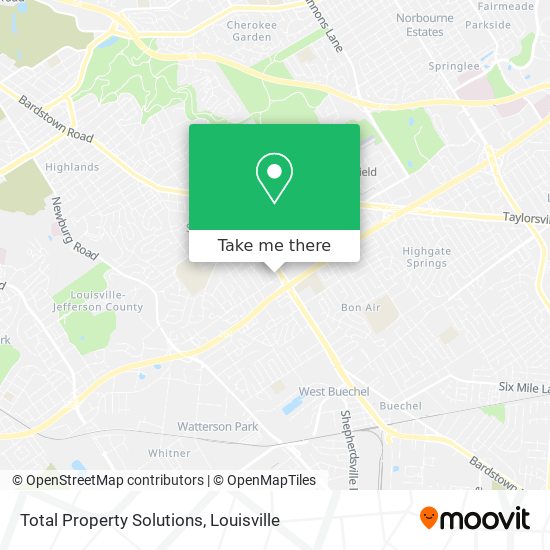 Total Property Solutions map