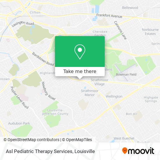 Mapa de Asl Pediatric Therapy Services