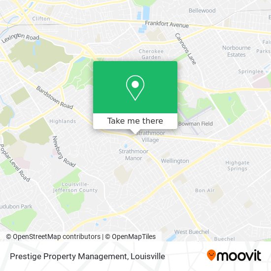 Mapa de Prestige Property Management