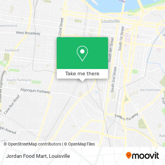 Jordan Food Mart map