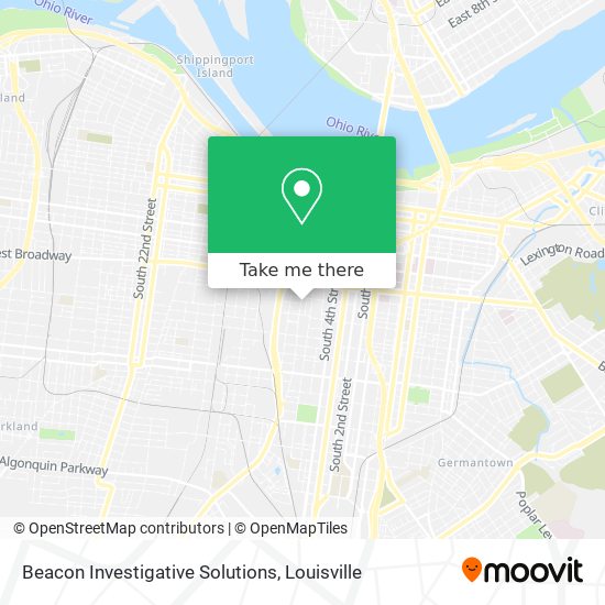 Mapa de Beacon Investigative Solutions