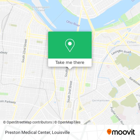 Preston Medical Center map