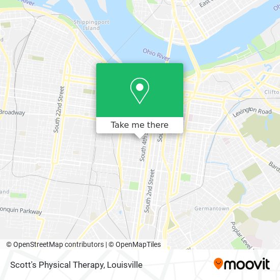 Mapa de Scott's Physical Therapy