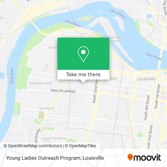 Mapa de Young Ladies Outreach Program