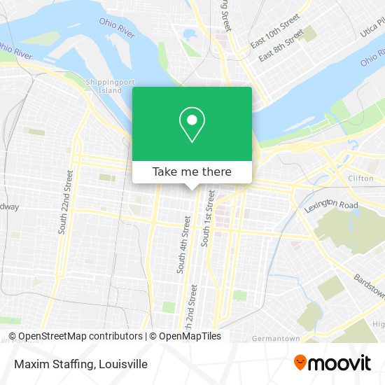 Maxim Staffing map