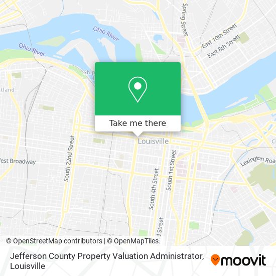 Jefferson County Property Valuation Administrator map