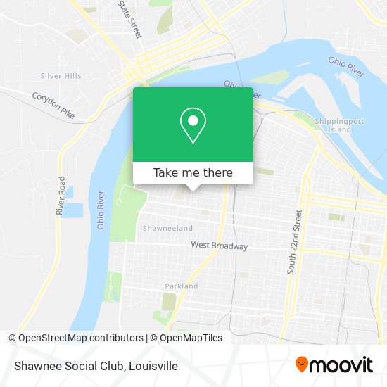 Shawnee Social Club map