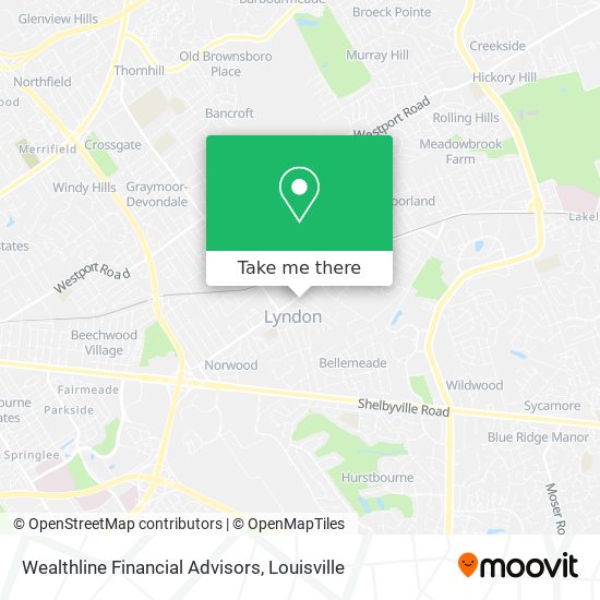 Wealthline Financial Advisors map