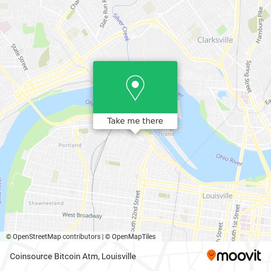 Mapa de Coinsource Bitcoin Atm