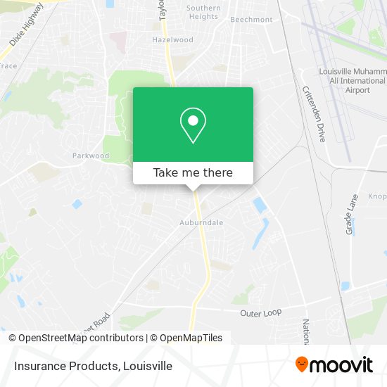 Insurance Products map