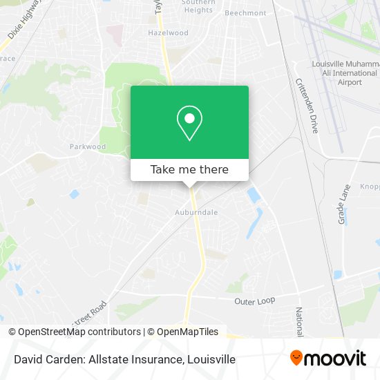 David Carden: Allstate Insurance map