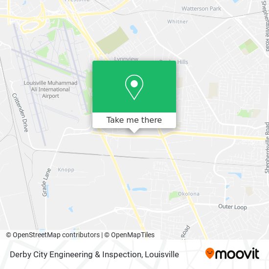 Mapa de Derby City Engineering & Inspection