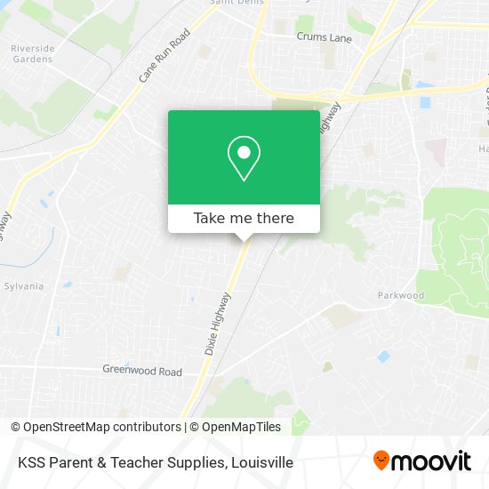 KSS Parent & Teacher Supplies map