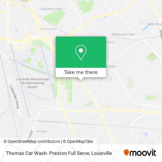 Thomas Car Wash- Preston Full Serve map