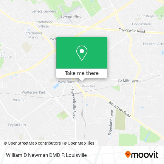 William D Newman DMD P map