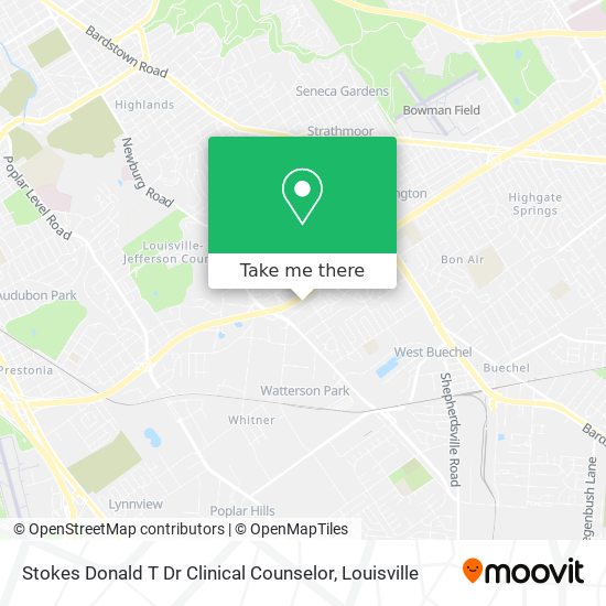 Stokes Donald T Dr Clinical Counselor map