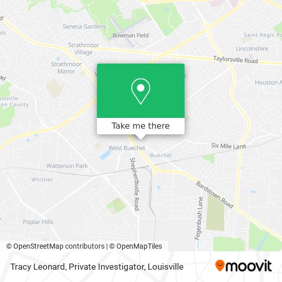 Tracy Leonard, Private Investigator map