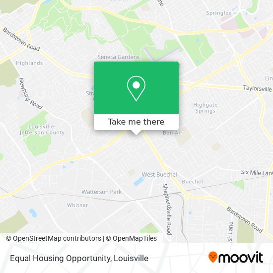 Equal Housing Opportunity map