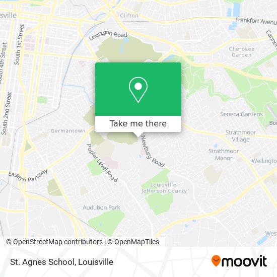 Mapa de St. Agnes School