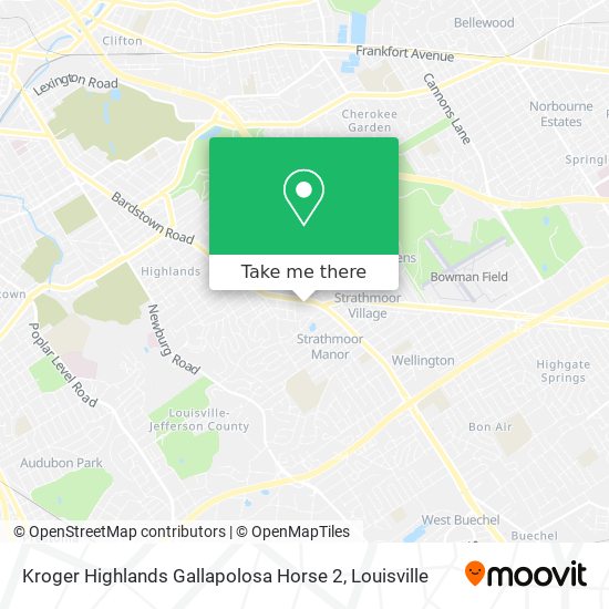 Mapa de Kroger Highlands Gallapolosa Horse 2