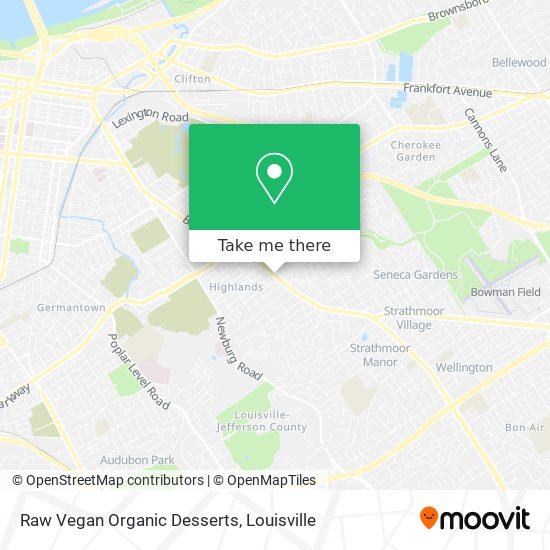 Raw Vegan Organic Desserts map