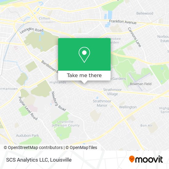 SCS Analytics LLC map