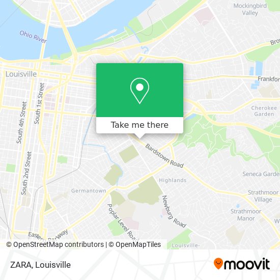 ZARA map