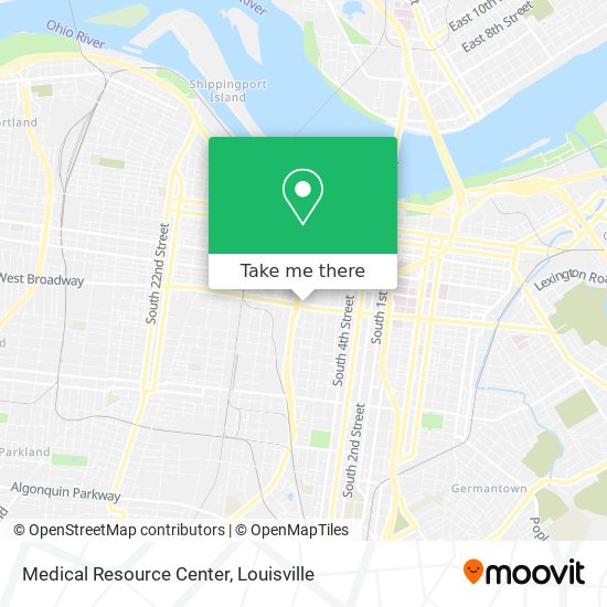 Medical Resource Center map