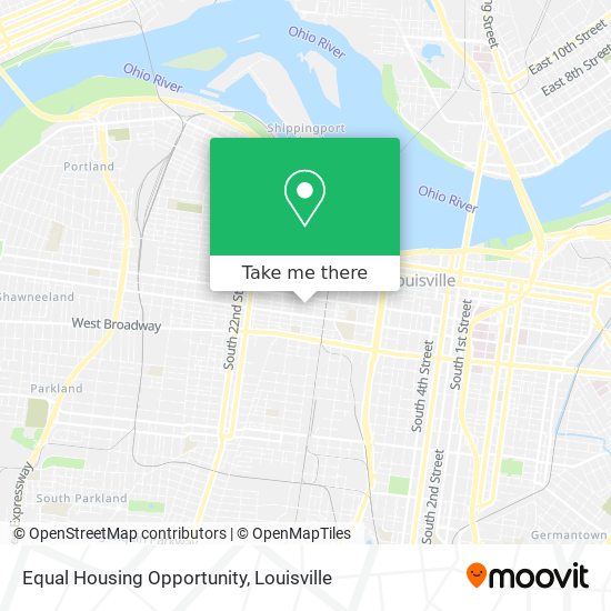 Equal Housing Opportunity map