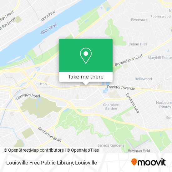 Louisville Free Public Library map
