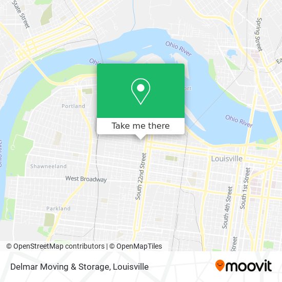 Delmar Moving & Storage map