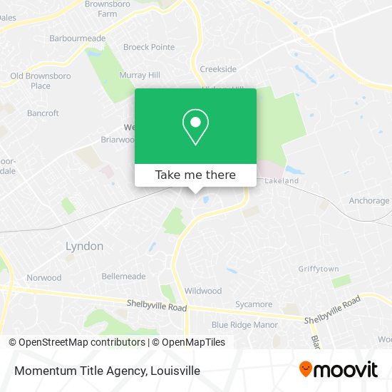 Momentum Title Agency map