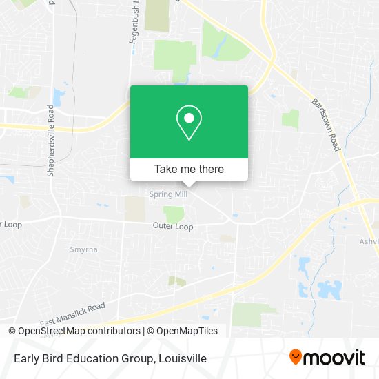 Early Bird Education Group map