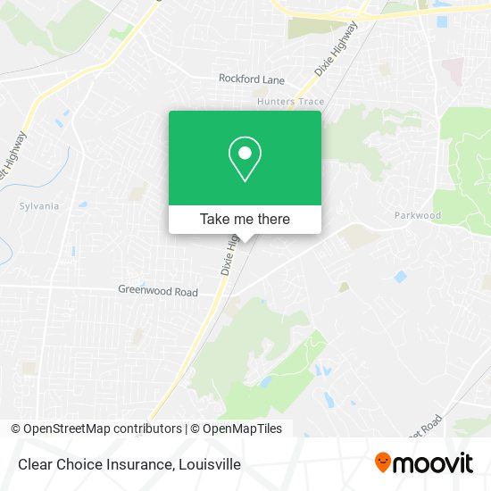 Clear Choice Insurance map