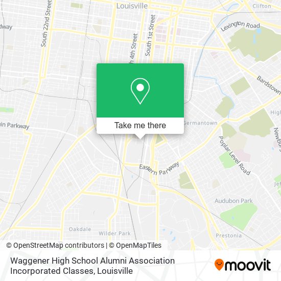 Mapa de Waggener High School Alumni Association Incorporated Classes