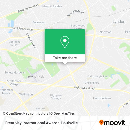 Creativity International Awards map