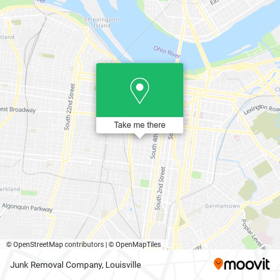 Junk Removal Company map