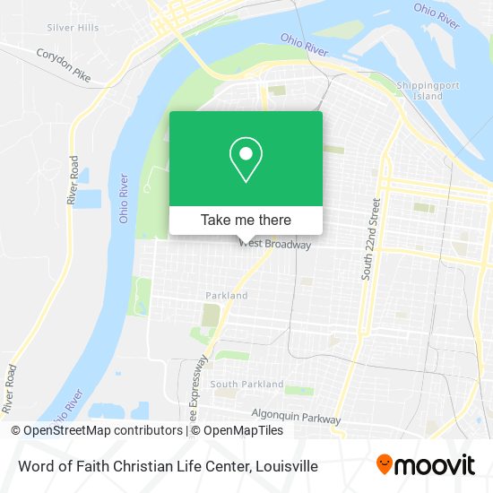 Word of Faith Christian Life Center map